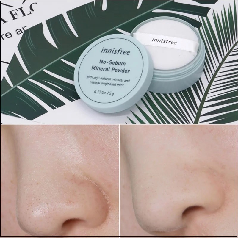 Phấn Phủ Bột Kiềm Dầu Innisfree No Sebum Mineral Powder