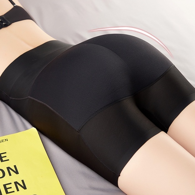 Quần Độn Mông Cạp Cao - Quần Nâng Mông Chất Su Gen Bụng, Thông Hơi Cao Cấp AMYBRA N9389