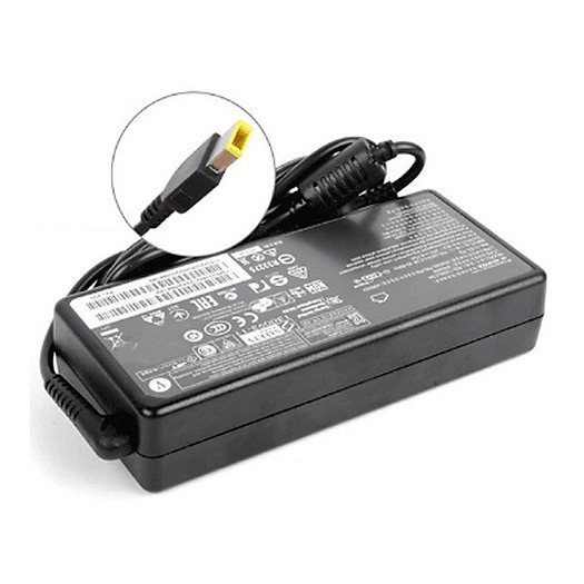 Sạc Lenovo chân vuông 20v-6.75a - Zin bảo hành 12th, tặng kèm dây nguồn - Dây sạc Lenovo đầu vuông