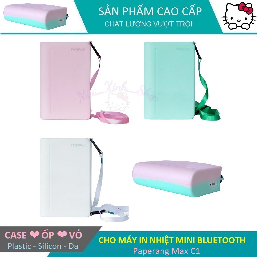 ❤ Case - ốp - vỏ plasstic silicon ❤ Bảo vệ máy in nhiệt Poooli L3 - Papereng Max C1