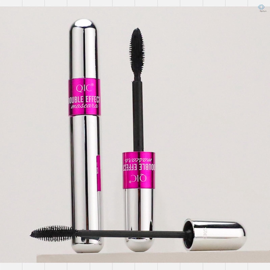 Mascara QIC màu đen chống thấm nước lâu trôi chuốt dày và cong mi với 2 màu khác nhau
 | BigBuy360 - bigbuy360.vn