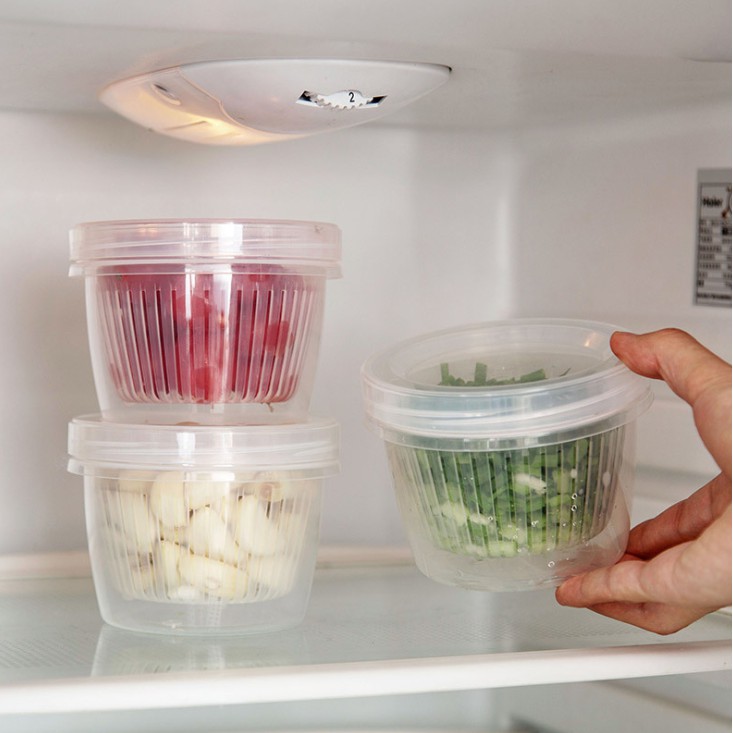 Hộp đựng hành tỏi rau củ quả để tủ lạnh tiện dụng
