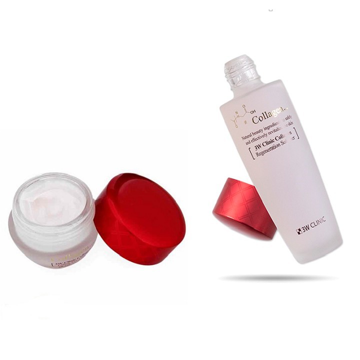 Kem dưỡng da săn chắc chống lão hóa Collagen 3W Clinic Hàn Quốc 60g [Cam Kết Hàng Chính Hãng Hàn Quốc ]