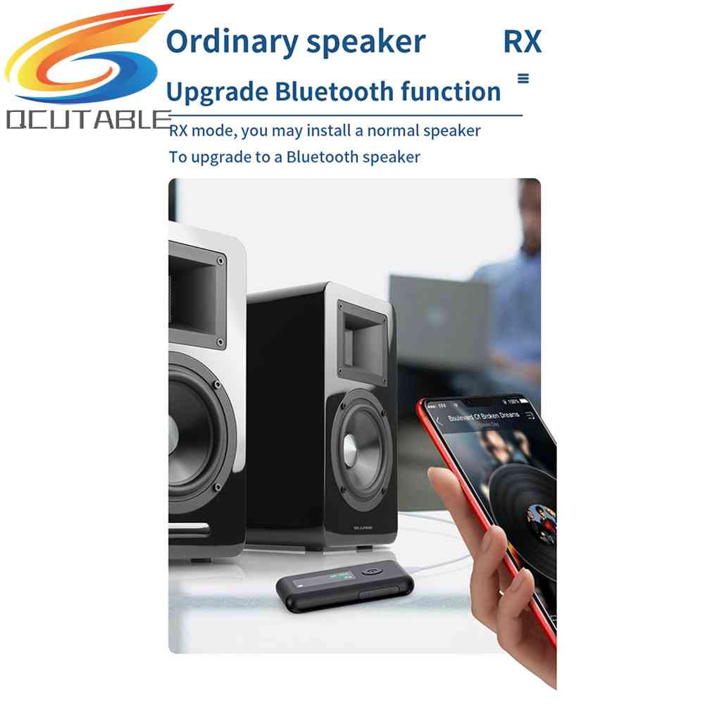 Bộ Thu Phát Tín Hiệu Âm Thanh Bluetooth 5.0 Cho TV PC Xe Hơi