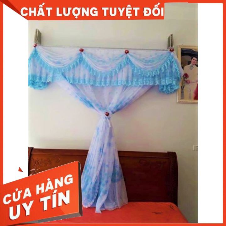 Mùng Khung Xếp, Màn Khung Xếp Gọn, Khung Màn Xếp Gọn, Màn Khung Gấp Gọn Kích Thước Từ 1,6 - 2M2 nữ hoàng