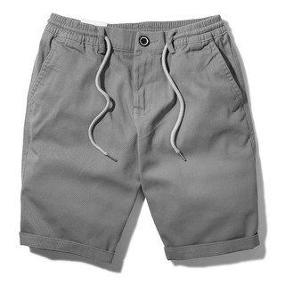 Quần short kaki Uni lưng thun co giãn ôm dáng