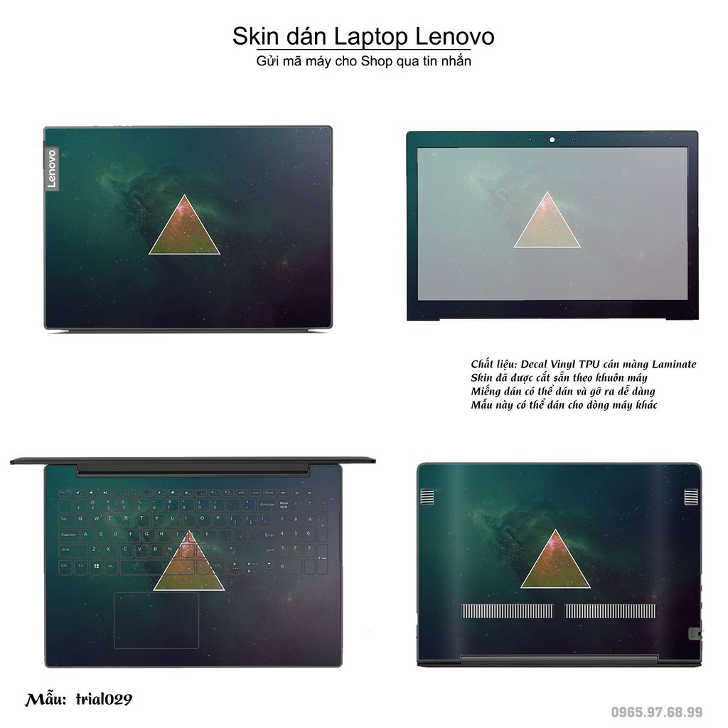 Skin dán Laptop Lenovo in hình Đa giác _nhiều mẫu 5 (inbox mã máy cho Shop)