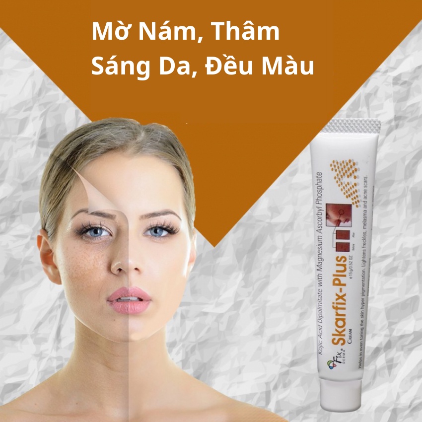 Kem Giảm Thâm Nám - Dưỡng Da Fixderma Skarfix Plus Cream 15g
