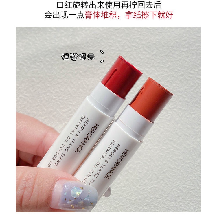 Son Môi Dưỡng Ẩm Chống Thấm Nước Lâu Trôi Phong Cách Hàn Quốc