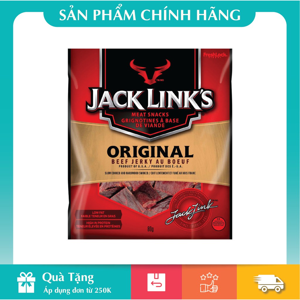 [Hàng Chính Hãng] Khô Bò Jack Link’s Vị Tự Nhiên 25gr