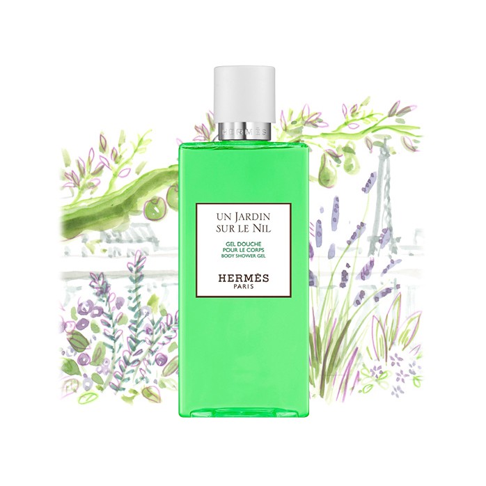 Sữa tắm hương nước hoa Hermes un jardin sur le nil 200 ml