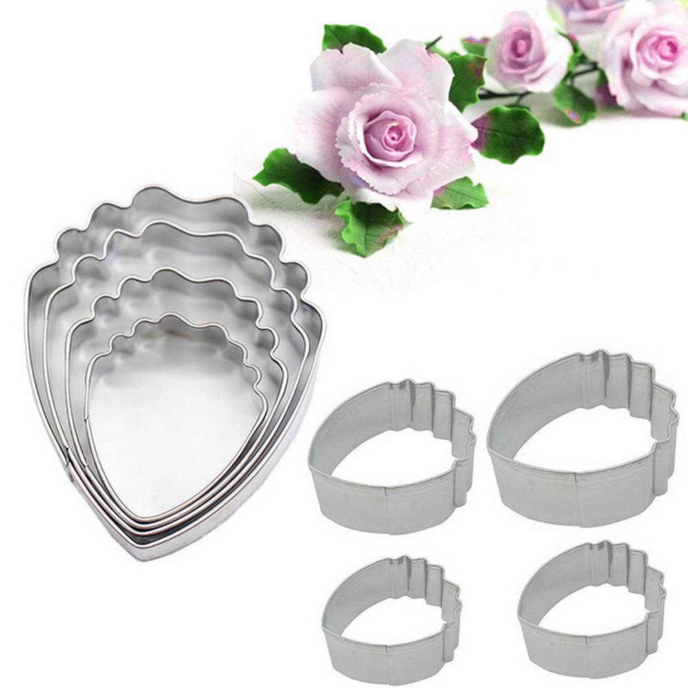 IVORY Set 4 Khuôn Inox Cắt Bánh Quy / Sô Cô La