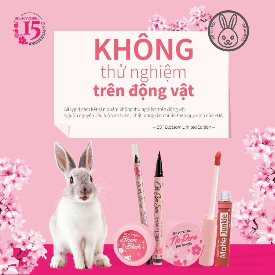 Phấn Phủ Che Lỗ Chân Lông Silkygirl No-Pore Blur Powder 5g | BigBuy360 - bigbuy360.vn