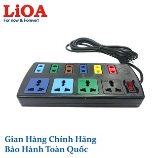 Ổ cắm điện LiOA 10 Ổ đa năng (4D6S32 4D6S52)