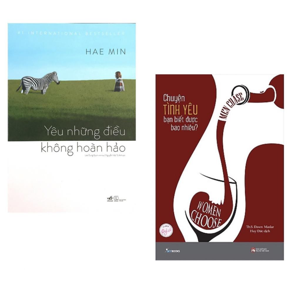 Sách - Combo Chuyện Tình Yêu Bạn Biết Được Bao Nhiêu? + Yêu Những Điều Không Hoàn Hảo