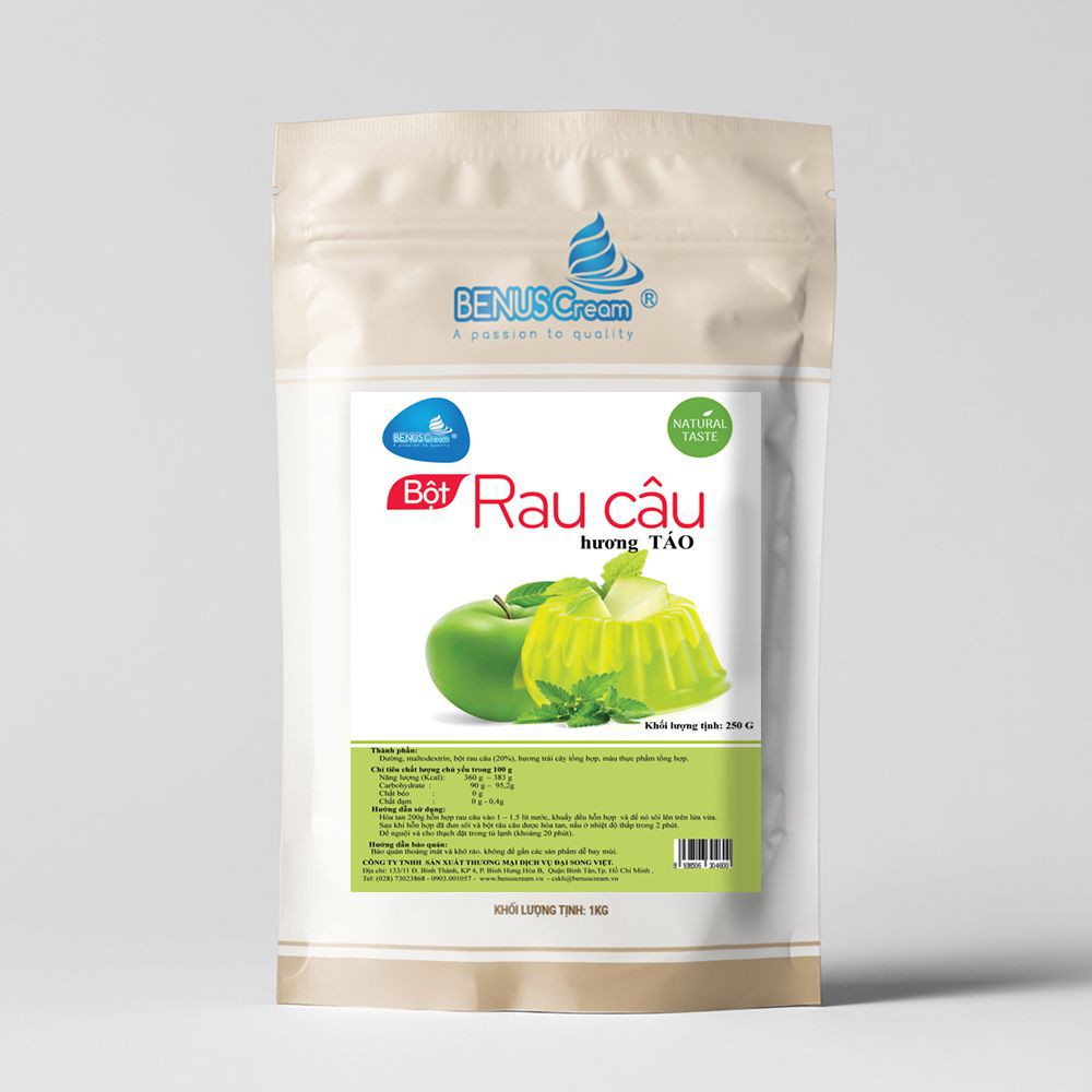 Rau Câu pha sẵn - 1kg BENusCream
