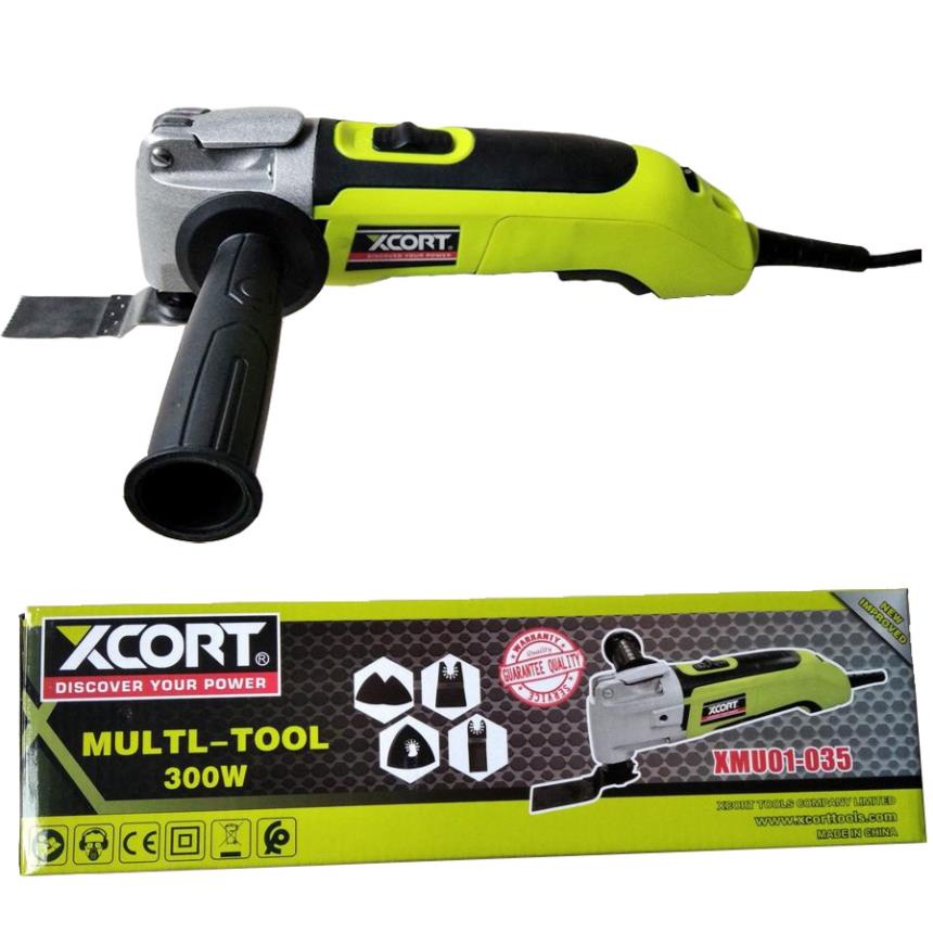 Máy cắt rung điện cầm tay 350W Model XMU01-035 Kèm bộ lưỡi cắt BH12 Tháng