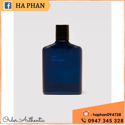 Nước hoa Zara nam Man Blue Spirit 100ml Fullbox