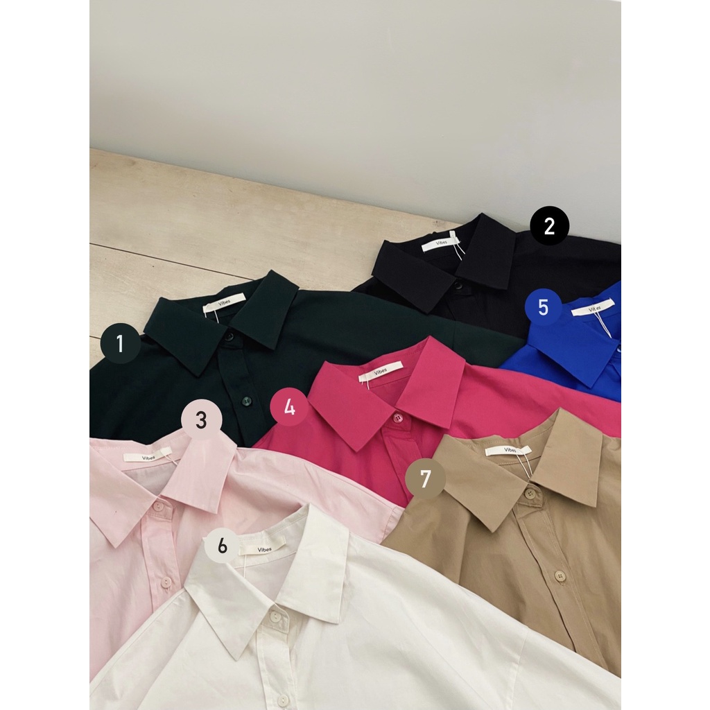 SƠ MI TAY NGẮN FORM TO_SM476