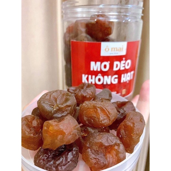 Ômai xuất Nhật không hạt vị mơ dẻo hũ 480gram