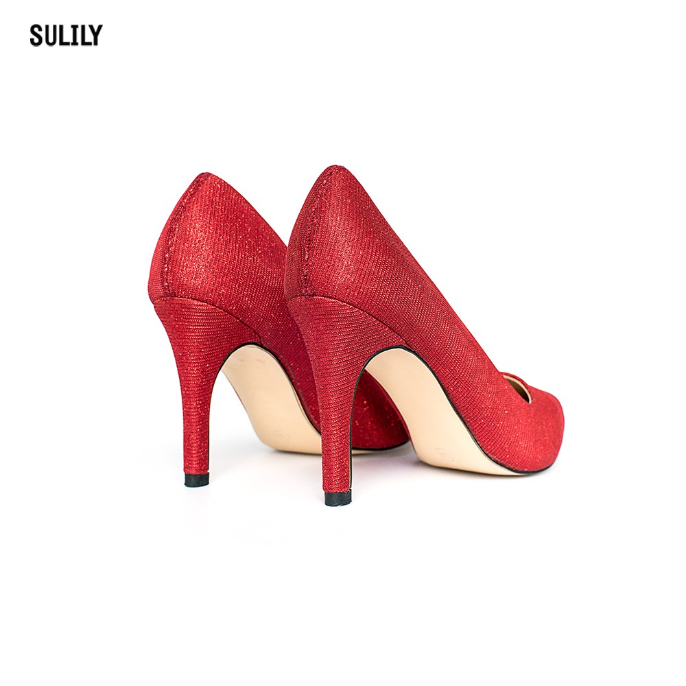 Giày Cao Gót Kim Tuyến Sulily G01-IV17DO