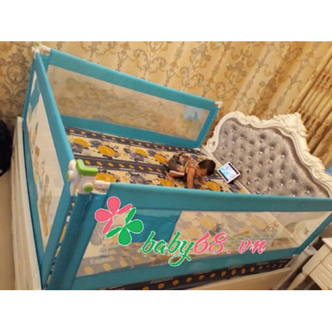 Thanh chắn giường Baby Gift dạng trượt cao 90cm