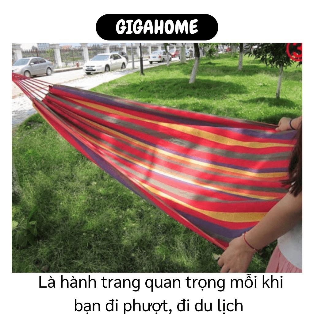 Võng treo   GIÁ VỐN]  Võng Ngoài Trời Nhiều Màu, thiết kế chắc chắn, an toàn cho người dùng 5689