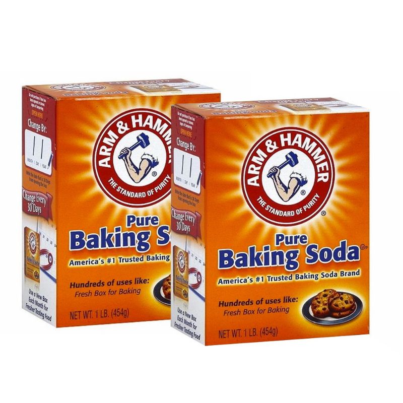 Bột Baking soda nhập khẩu Mỹ, bột làm trắng răng, làm bánh, tẩy tế bào chết ( 454gram)