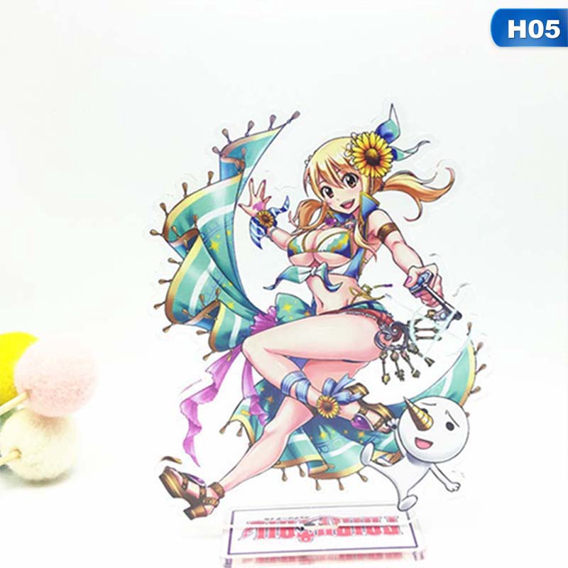 Mô Hình Nhân Vật Natsu Dragneel Bằng Acrylic Trong Anime Fairy Tail chạy