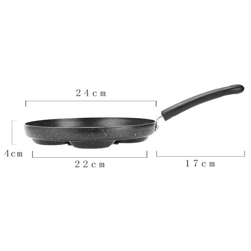 Chảo Chiên Trứng Ốp La Chống Dính Kích Thước 24cm