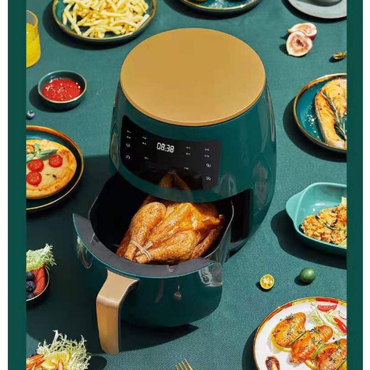 Nồi chiên không dầu điện tử 6L SILVER CREST chiên khoai chiên gà công nghệ của Đức