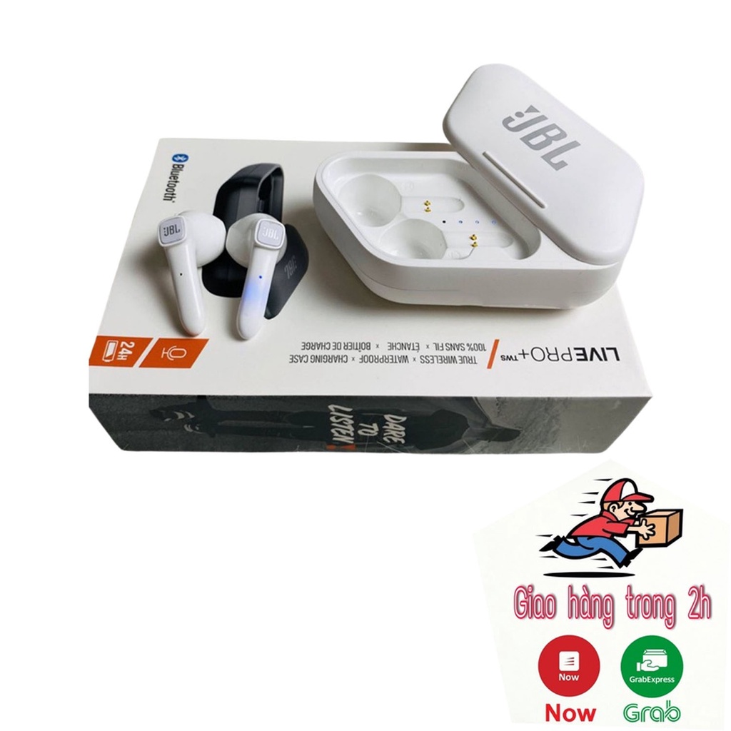 Tai Nghe Bluetooth JBL H6 Pro- Tai nghe không dây JBL - Bass khủng - Pin 20H - Chống nước