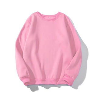 [Ảnh thật] Áo sweater unisex in nỉ bông (35-68kg).