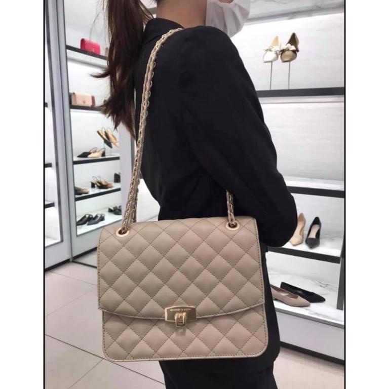 Túi ô trám da hạt size 24 bản chuẩn đẹp kèm ảnh thật hàng cao cấp