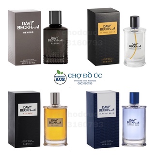 Nước hoa nam david beckham classic - blue - homme - edt 100ml - nhập úc tem chemist warehouse