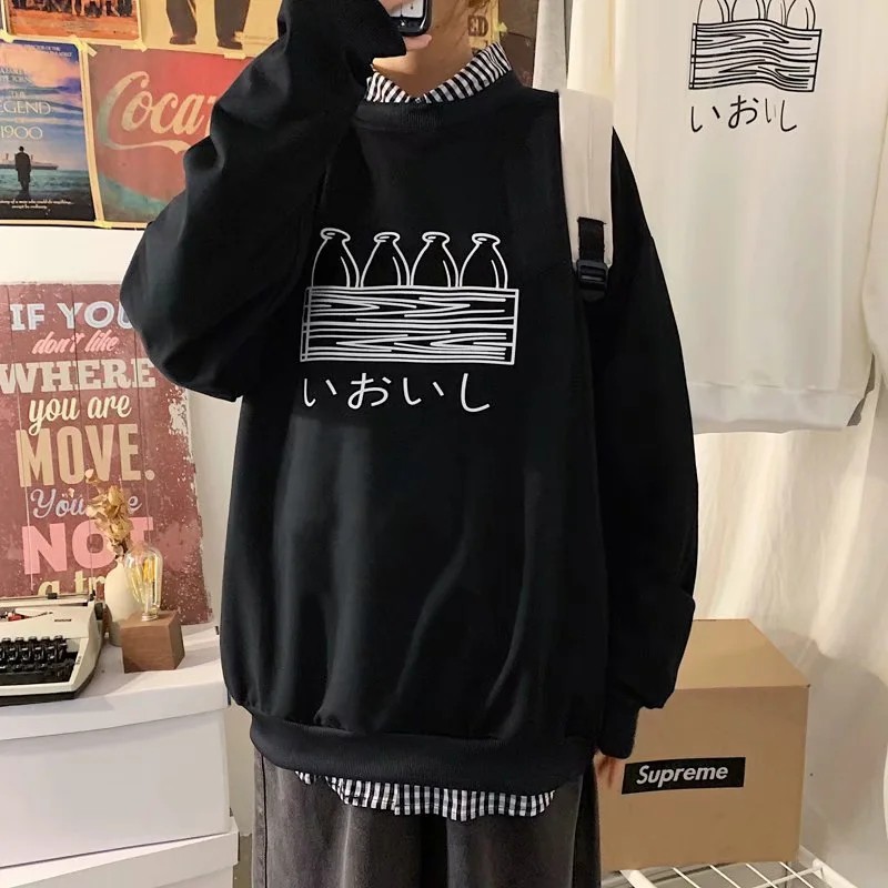 Áo thun dài tay in họa tiết thời trang đơn giản thời trang cho cặp đôi (s-5xl) | BigBuy360 - bigbuy360.vn