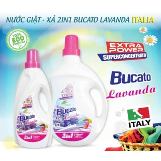 nước giặt xả 2in1 bucato 2L