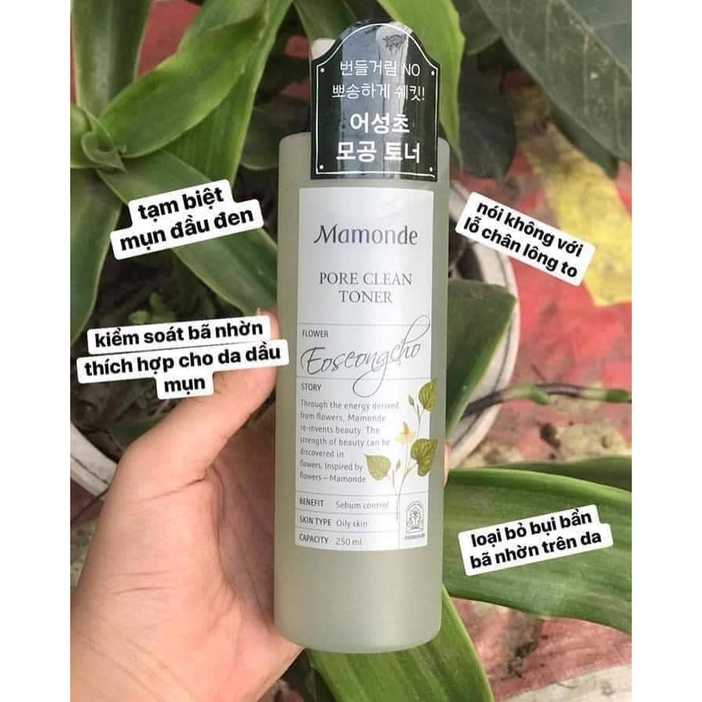 Toner diếp cá Mamonde Pore Clean Toner 250ml | Shopee Việt Nam