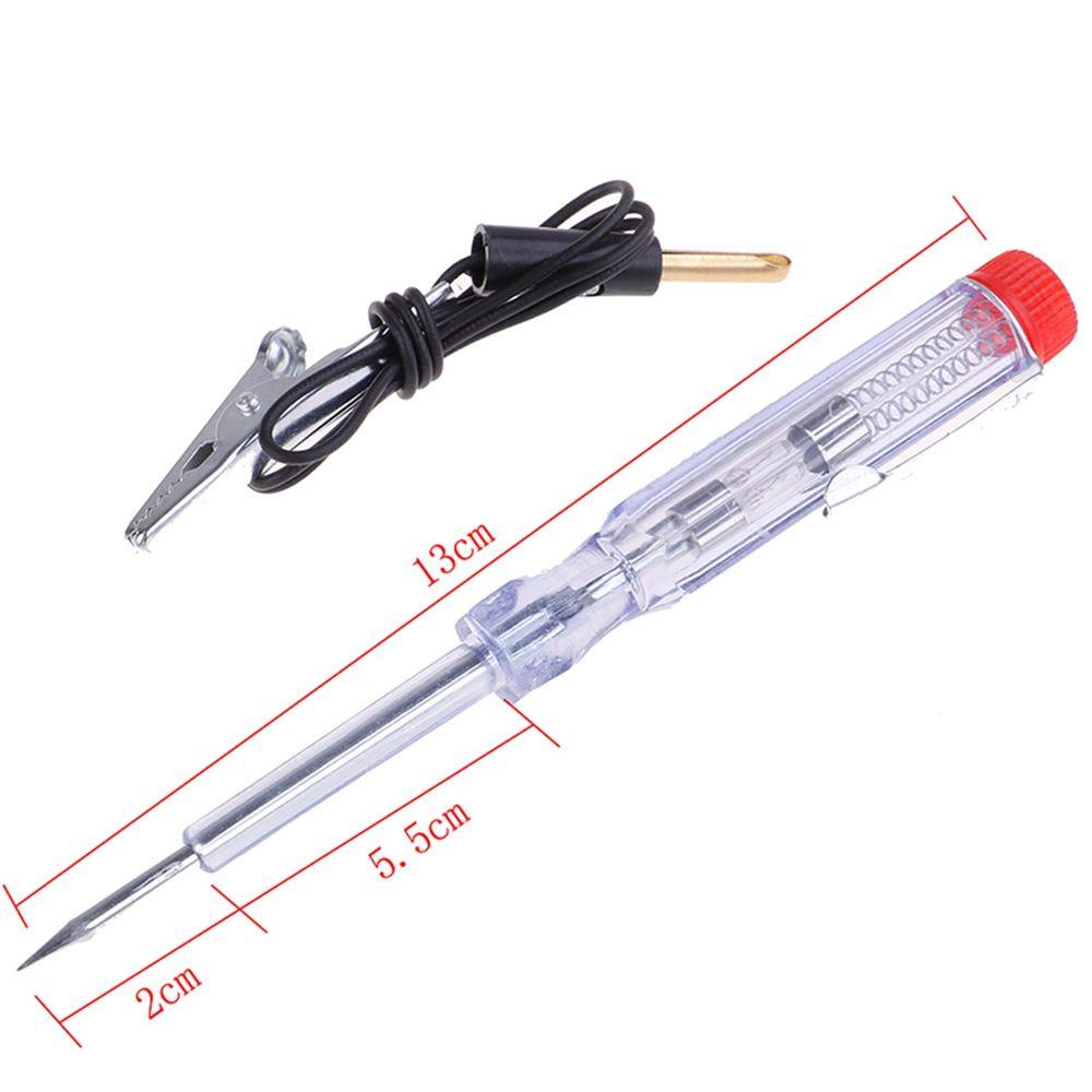 Bút thử shanrong cầu chì trong suốt kiểm tra điện áp cho xe máy ô tô và đèn thăm dò động cơ nhỏ
