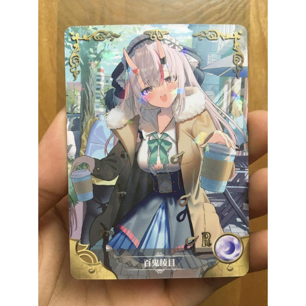 Thẻ bo góc nhân vật Nakiri Ayame – Hololive NS-09 – R