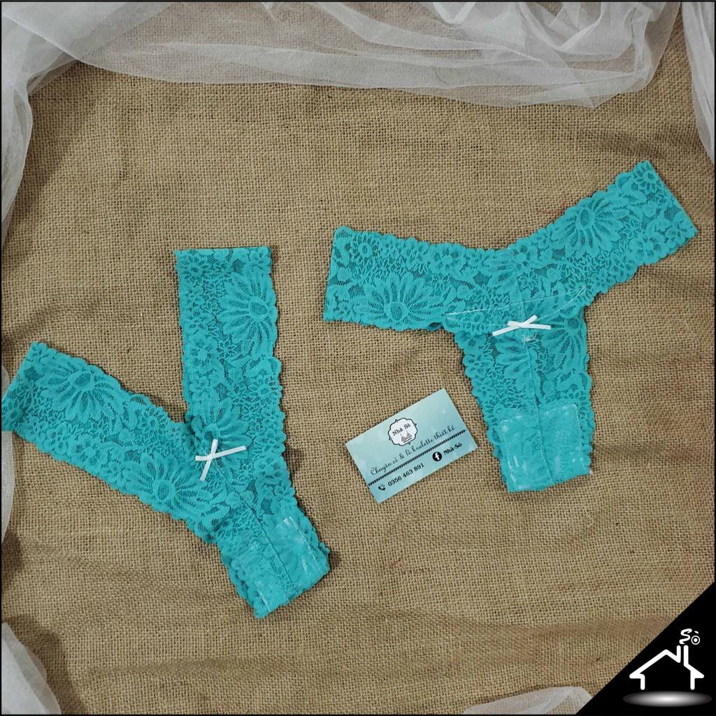 Bộ đồ lót sexy by Nhà Sò ren đen, hồng, xanh quần Y và T NS154 | BigBuy360 - bigbuy360.vn