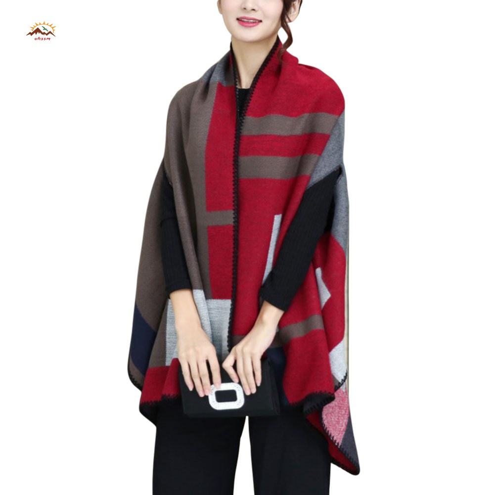 Khăn Choàng Len Cashmere Nhân Tạo Cho Nữ @ My