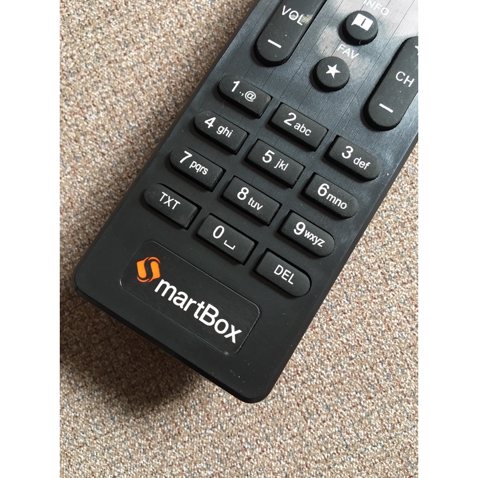 Điều khiển đầu thu VNPT Smart Box, Remote từ xa đầu thu Smartbox hàng tốt 100%