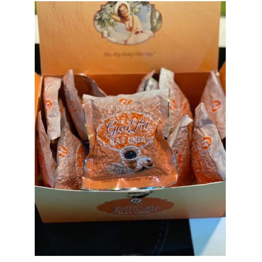 [ MẪU MỚI] Trà giảm cân gạo lứt hạt chia HERA kèm phiếu bảo hành chính hãng[ Rẻ nhất shopee] | BigBuy360 - bigbuy360.vn