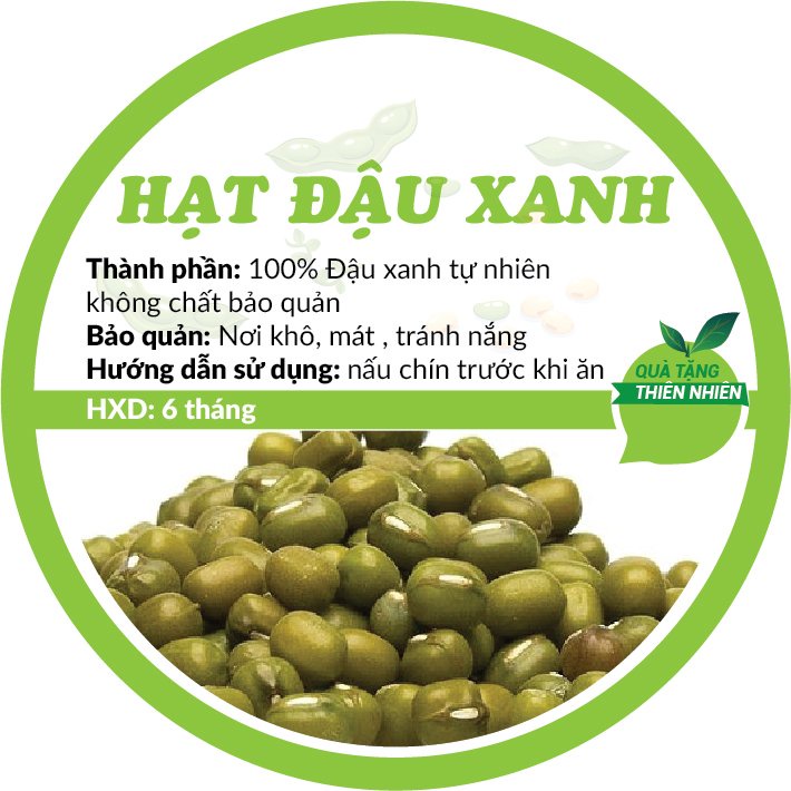 Đậu Xanh Nguyên Hạt. Loại 1