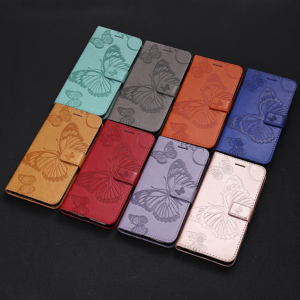 Casing OPPO A1K/Realme C2 embossed butterfly leather shell phone case | BigBuy360 - bigbuy360.vn