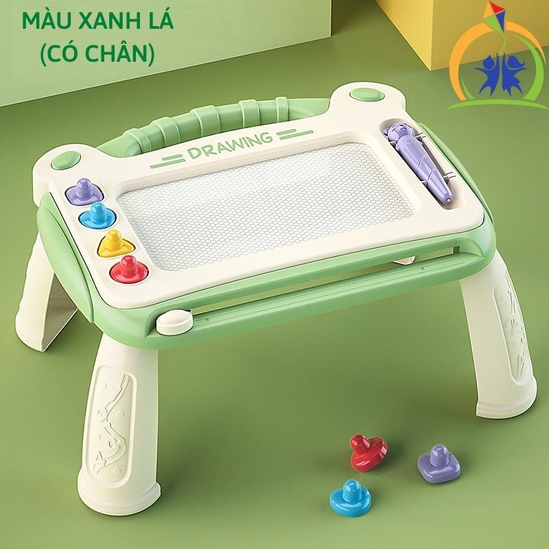 Bảng vẽ tự xóa cho bé, Bảng viết tự xóa từ tính đồ chơi thông minh cho bé trai, bé gái GenKids