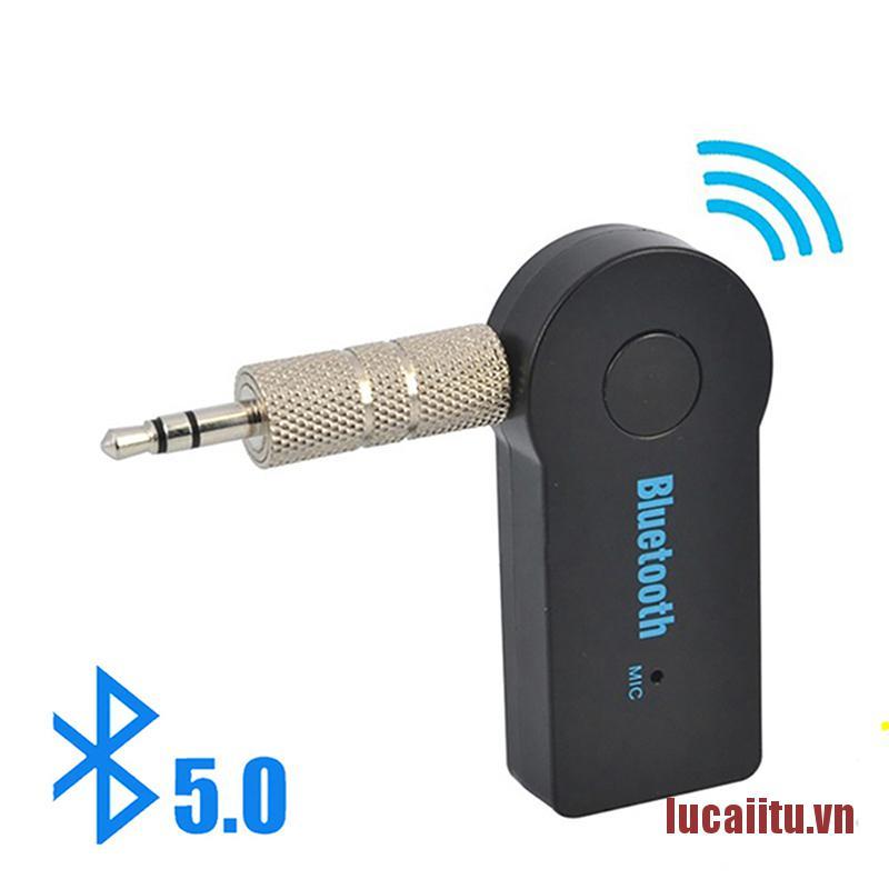 Bộ Chuyển Đổi Âm Thanh Bluetooth 5.0 Không Dây Jack 3.5mm Cho Xe Hơi