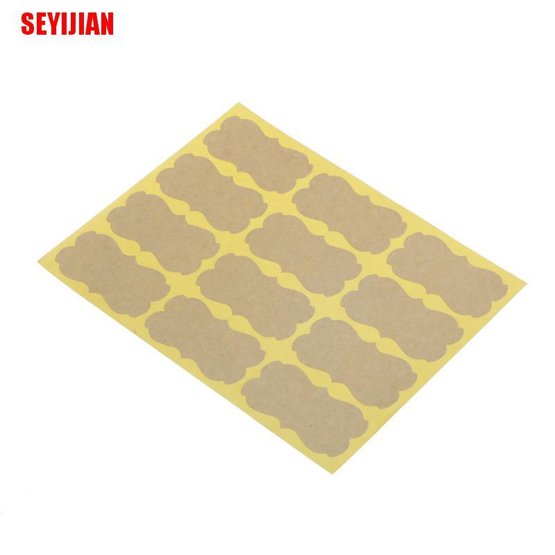 Set 120 Miếng Dán Giấy Bồi Ghi Chú Kiểu Vintage Tiện Dụng