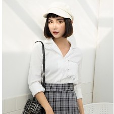 Áo sơ mi cổ vest